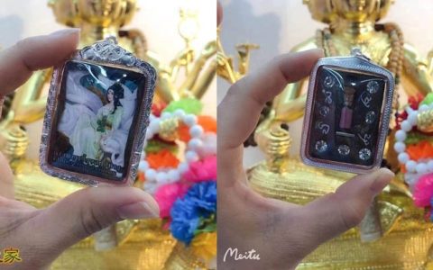 阿赞师大法会限量版九尾狐仙佛牌