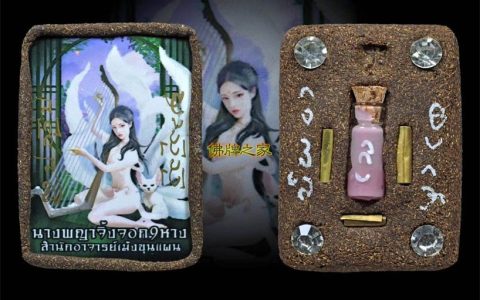 阿赞明48期九尾狐仙佛牌