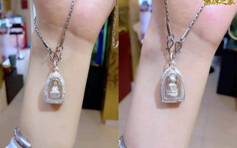 龙婆坤26年前掩面佛佛牌招财避险