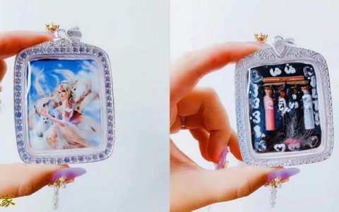 阿赞比刹师傅最美九尾狐佛牌