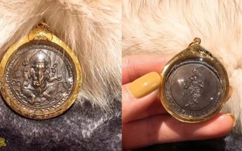 龙婆禅南2546象神佛牌保平安招财助学业