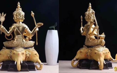 瓦诺寺供奉型四面佛/四面神