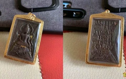 阿赞旁崇迪佛牌用料足，招财避险功效强劲