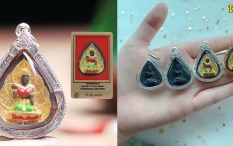 龙婆坤菩提招财女神佛牌