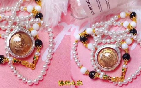 泰国龙婆卡贤加持招财女神佛牌