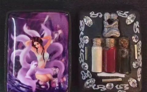 九尾狐仙佛牌招财招桃花转运