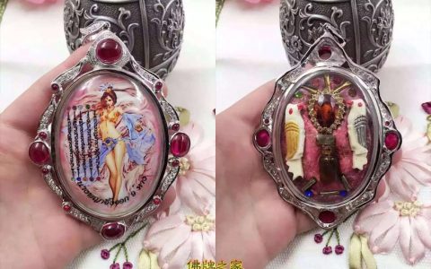 阿赞维拉贴第一期超大模九尾狐仙佛牌