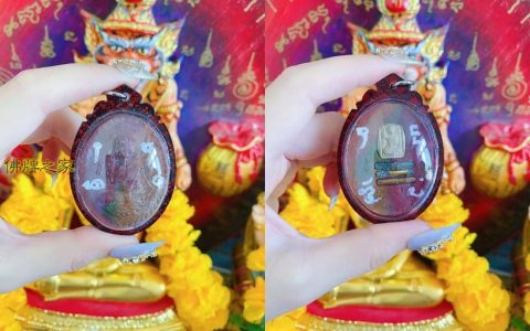 鲁士坤皮招财女神佛牌