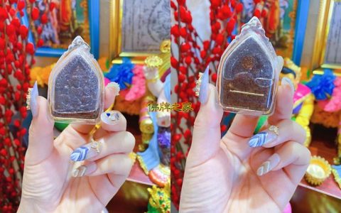 龙婆塔坤平抱女佛牌