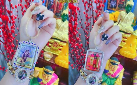 九尾狐仙佛牌招人缘异性缘旺桃花