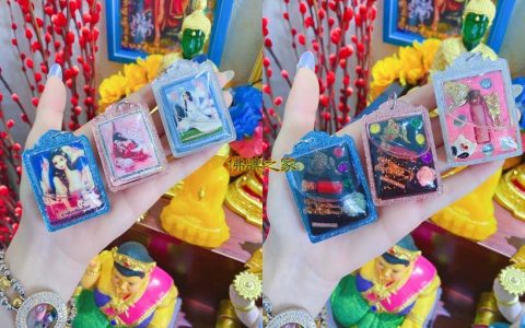 古巴派湾九尾狐仙佛牌功效招财招桃花