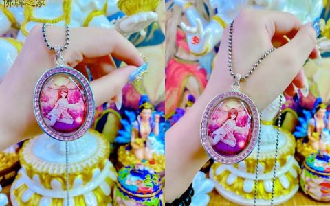 阿赞喷早期小萝莉九尾狐仙佛牌